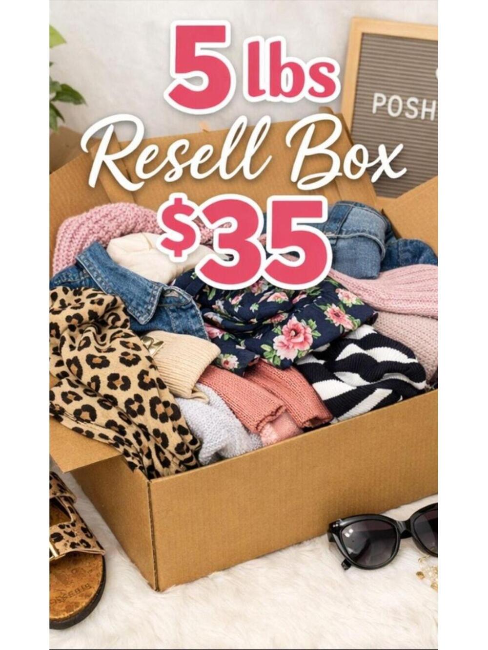Assorted Women's Clothing Resell Box Clothing Accessories